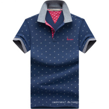 2017 Männer Printed Polo Shirts Mode Oxford Baumwolle Polo-Shirt